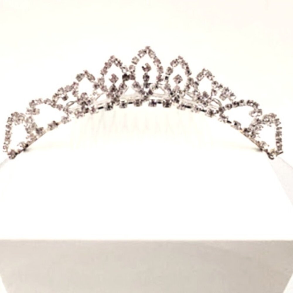 Diamond Tiara Petite Comb 4" x .75"